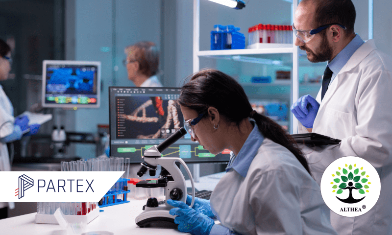 Partex-NV-announces-collaboration-with-Althea-DRF-Lifesciences